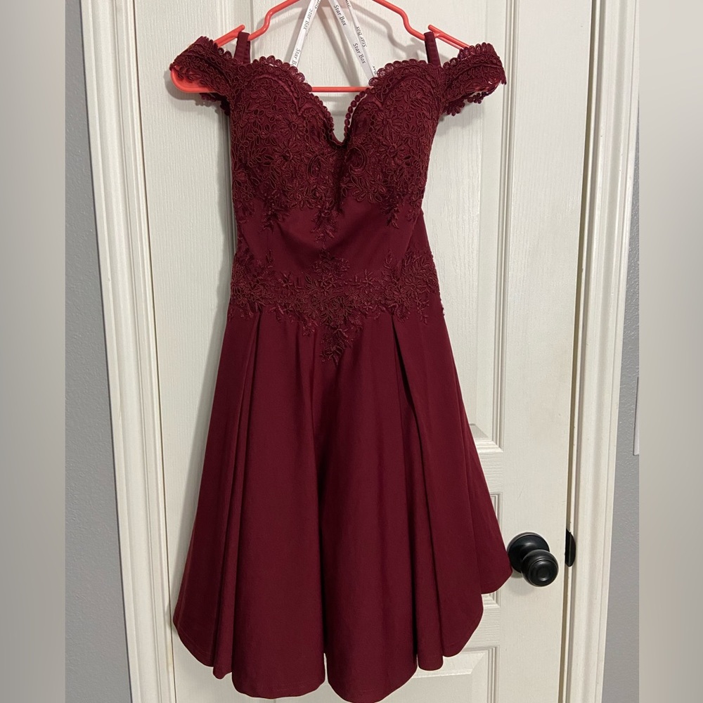 Formal dress mini length